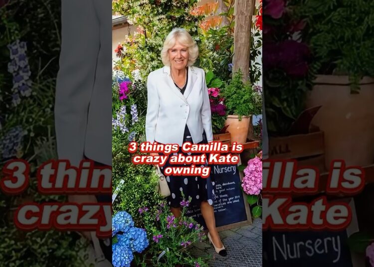 3 things Camilla is crazy about Kate owning #camilla #kate #queenelizabeth #royal