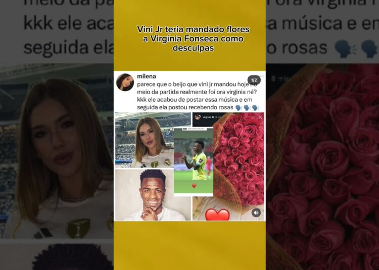 Vini Jr teria mandado flores para Virgínia Fonseca #fofocas #noticias #vinijr #virginiafonseca