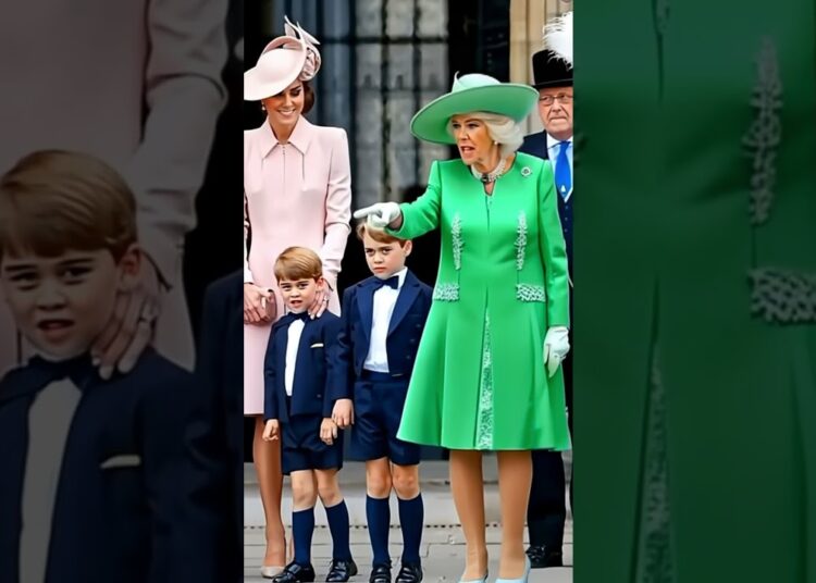 Shocking Royal Drama! Camilla Suddenly Hits Prince George, Louis Terrified,Catherine in Tears #royal