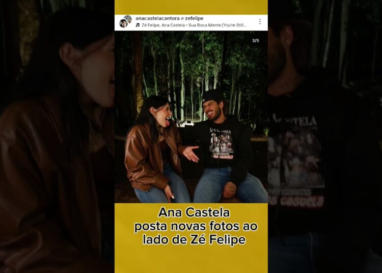 Ana Castela posta novas fotos ao lado de Zé Felipe 🫣 #fofocas #zefelipe #anacastela #anacastelaze