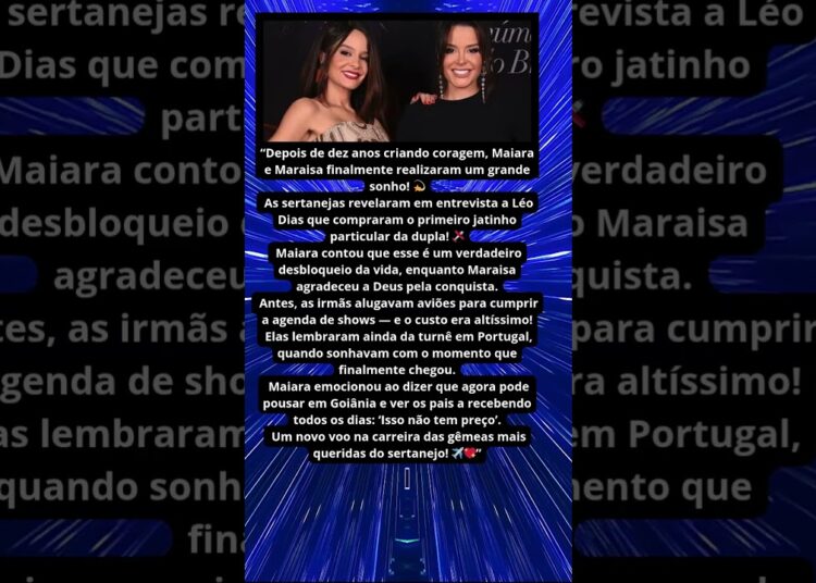 MAIARA E MARAISA COMPRAM SEU PRIMEIRO JATINHO! 🛩️💖