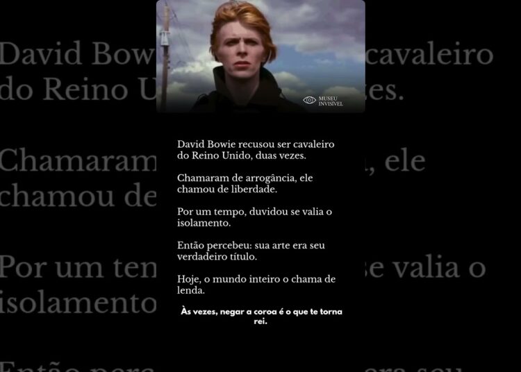 O Dia em que David Bowie Disse “Não” à Realeza