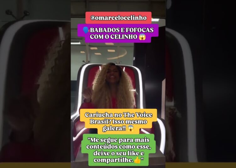 fofoquei Cariucha como jurada do The Voice? 😱 #babados #fofocas #babadosdosfamosos #views
