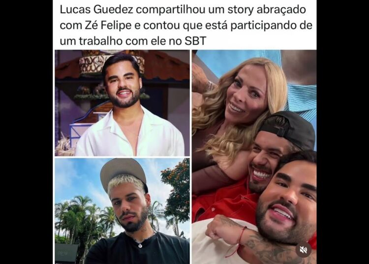 ZE FELIPE PARTICIPA PROGRAMA SBT #zefelipe #virginiafonseca #lucasguedez #fofoca #fofocas