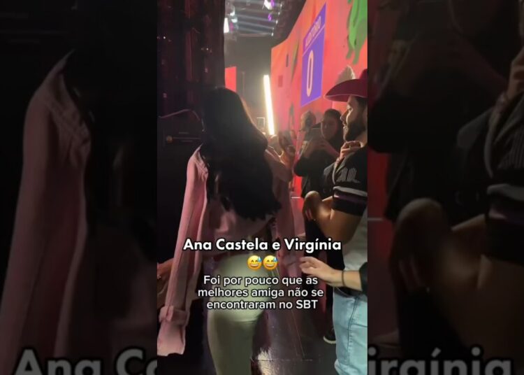 QUASE TIVEMOS ENCONTRO ANA E VIRGÍNIA #virginiafonseca #anacastela #sbt #fofoca #fofocas