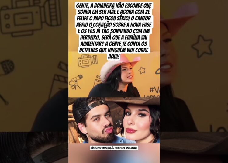 FAMÍLIA VEM AÍ? Ana Castela fala em filhos e Zé Felipe já tá como? Entregou tudo!
