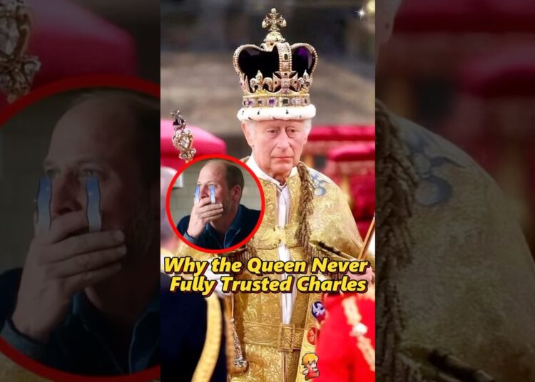 Why the Queen Never Fully Trusted Charles?#shorts #celebrity #royal #king #william #queen #usa