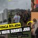 Neymar defende filha Mavie após bolada durante jogo do Santos: ‘Papai te vingou!’