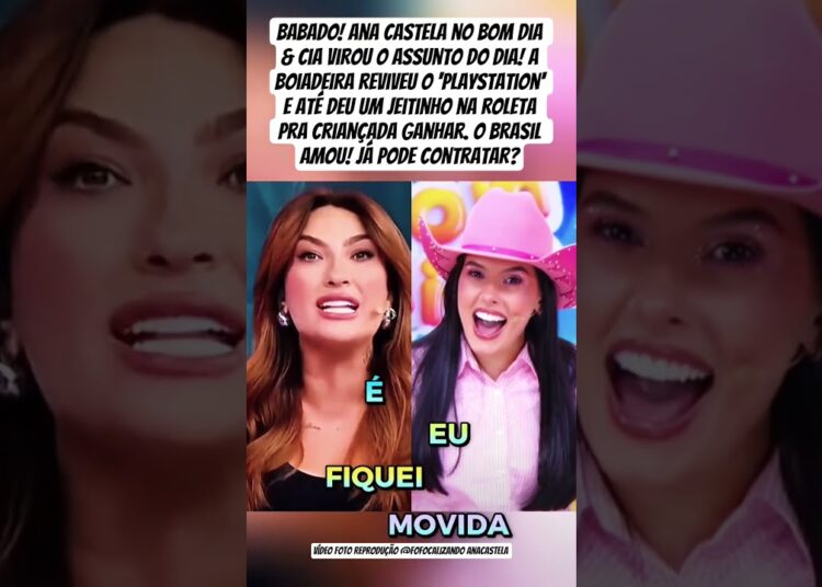 Ana Castela PAROU o SBT!