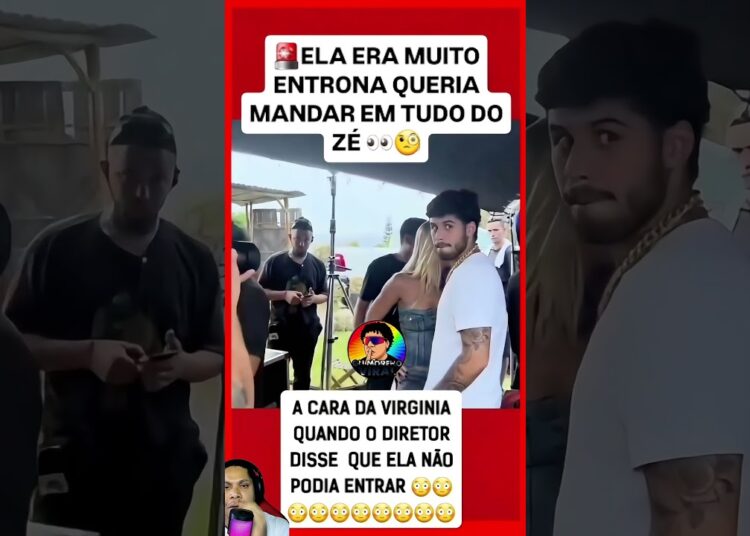 😳 ELA QUERIA MANDAR EM TUDO DO ZÉ! A reação da #virginia foi impagável 😂🔥 #shorts #viral #zefelipe