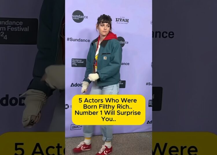 5 Actors Who Were Born Filthy Rich 😱 You Won’t Believe #1! #celebrities #shorts #hollywood