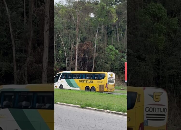 Marcopolo G7 Gontijo saindo de Realeza Mg
