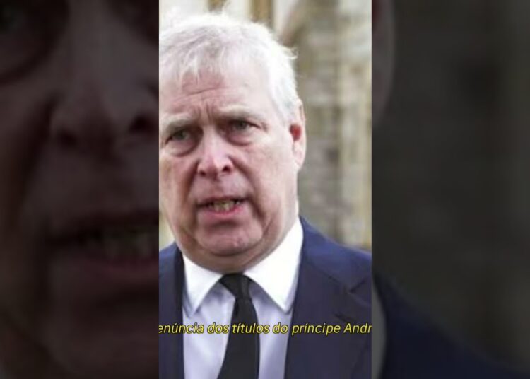 Príncipe Andrew RENUNCIA aos títulos reais 😱👑 #Monarquia #Realeza #Windsor #queenelizabeth