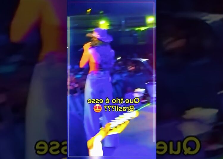 Leonardo, Ana Castela e Zé Felipe Juntos no Palco