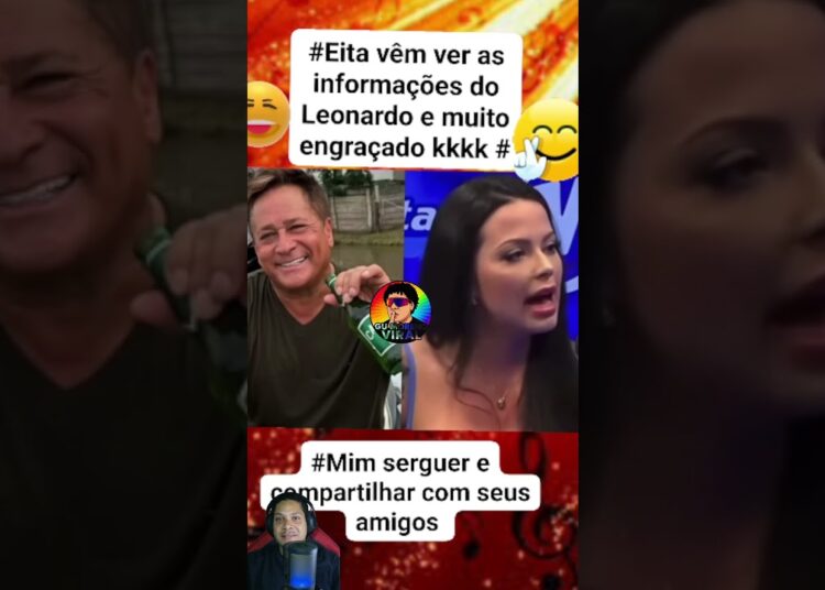 😂 Eita! Leonardo não perdoa ninguém kkk | Virginia que lute! #leonardo #humor #shorts #polemica