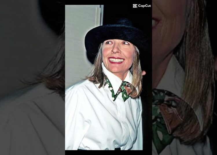 ” Grandes Estrelas 🌟 Internacionais ”  _   DIANE KEATON   ( 1946 – 2025 )   _   American Actress  .