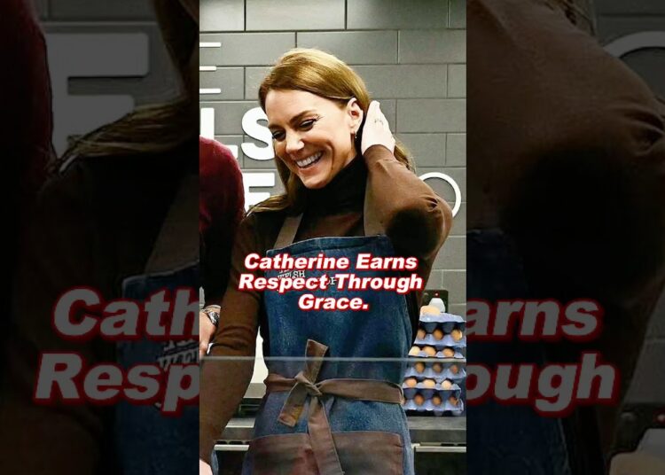 Catherine Earns Respect Through Grace. #royal #katemiddleton #princewilliam #fypage