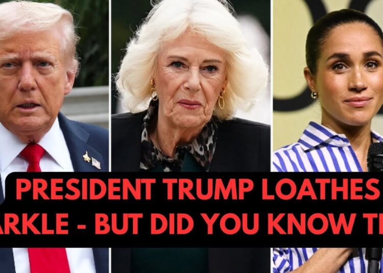 TRUMP  LOATHES MARKLE – DID YOU KNOW THIS THOUGH? #royal #meghan #trump