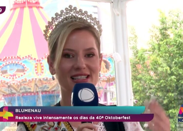 Realeza aproveita intensamente cada momento da 40ª Oktoberfest