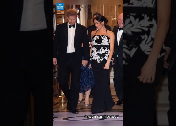 Meghan Markle & Prince Harry Dazzle at the Annual Royal Variety Performance  #shorts #royalfamily