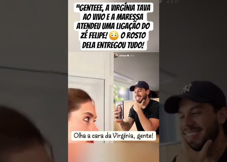 maressa ATENDE ZÉ FELIPE!  OLHA A CARA Da Virgínia! #fofoca #virginia