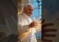 SALMO 37 COM OS PAPAS FRANCISCO E JOAO PAULO II E A REALEZA#youtubeviralshorts #shortsviral#faith