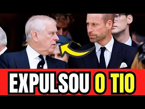 Príncipe William foi decisivo na exclusão de Andrew da realeza