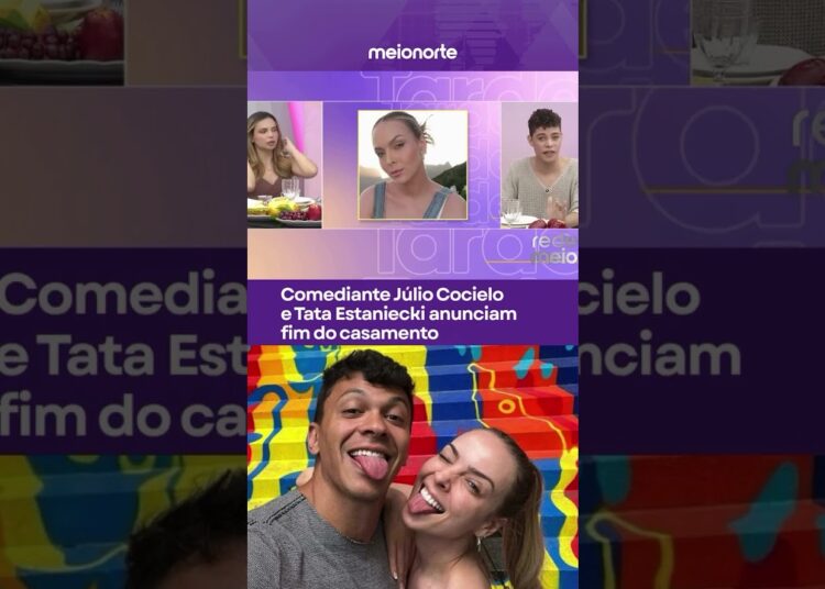 Júlio Cocielo e Tata Estaniecki anunciam separação #viral