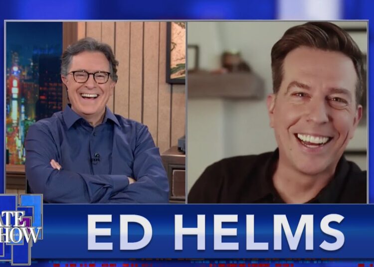 “Ripping Off Steve Carell And Stephen Colbert” – Ed Helms On His “Daily Show” Correspondent Style
