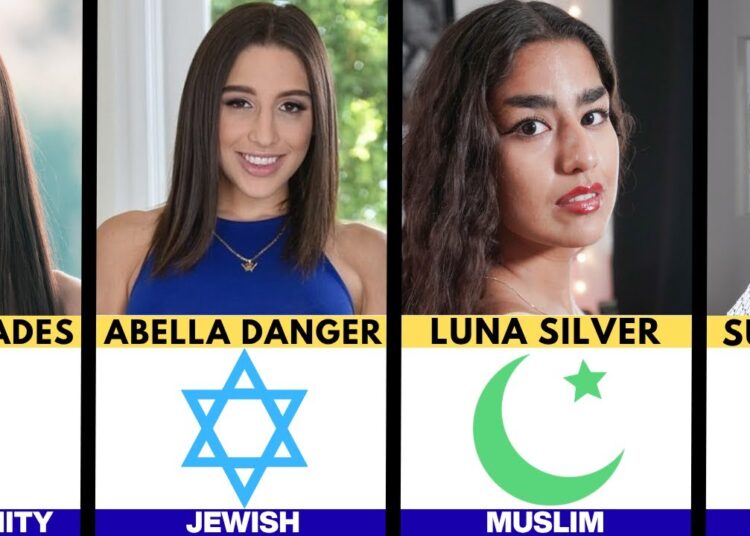 Beautiful Adult Stars and Their Religion