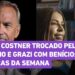 Kevin Costner trocado pelo vizinho e Grazi com Benício: veja as fofocas da semana