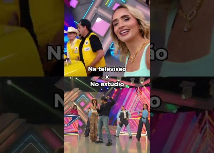 Ana Castela e Zé Felipe cantam “Roça em Mim” Pela primeira vez na TV!Domingo Legal
