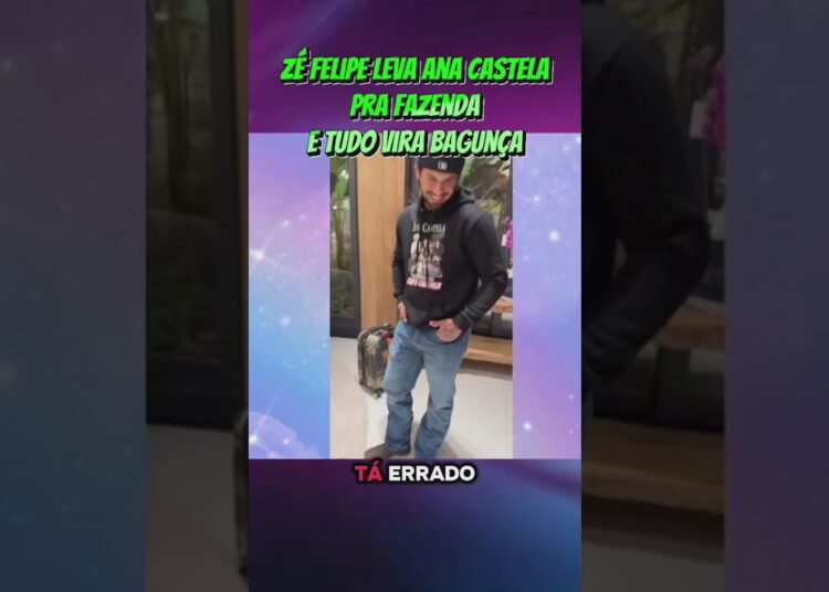 ZÉ FELIPE LEVA ANA CASTELA PRA CONHECER FILHOS #Fofoca #Famosos #AFazenda #Celebridades #RealityShow