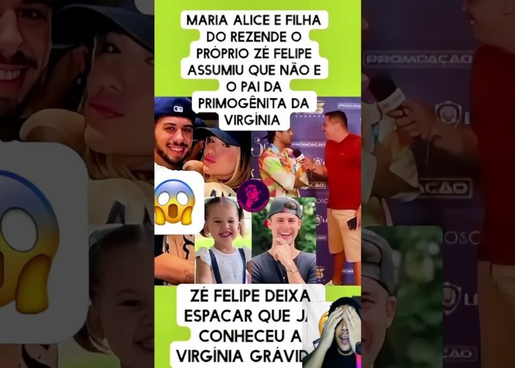 😱 ZÉ FELIPE CONFESSA? VIRGÍNIA JÁ ESTAVA GRÁVIDA DE REZENDE! #famosos #shorts #zefelipe #virginia
