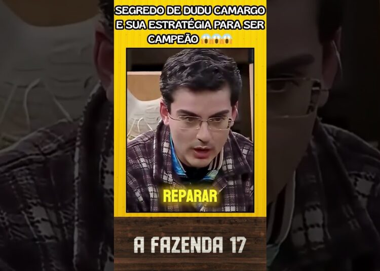 Segredo de Dudu Camargo e sua estratégia para ser campeão