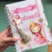 Caderneta de Vacina da Antonelli 👑 | Tema Realeza Princesa Rosa 💖 | JennyRonn Personalizados