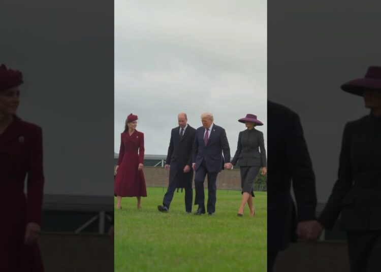 President Trump met royalty ❤️ #trump #trumpnews #royalfamily #uk #usa