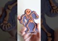 ☠️Easy Halloween cookie decorating #cookiedecorating #cookies #halloween #royalicing