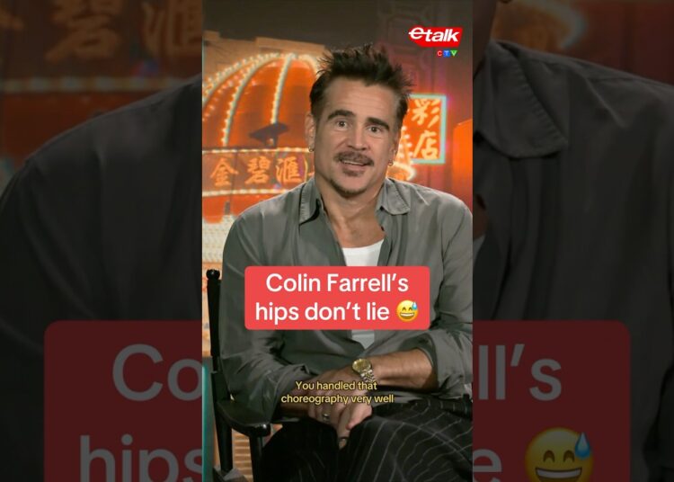 Colin Farrell’s hips don’t lie 😅