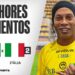 MELHORES MOMENTOS | JOGOS DOS FAMOSOS | BRASIL X ITÁLIA | RONALDINHO GAÚCHO