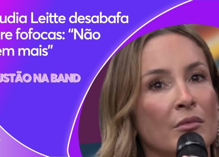 Claudia Leitte desabafa sobre fofocas: “Não doem mais” | Faustão Na Band