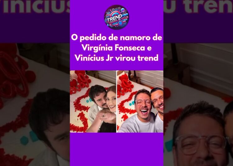 O anúncio de namoro de Virgínia Fonseca e Vinícius Jr virou uma trend