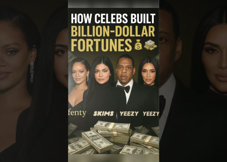 How Celebs Built BILLION-DOLLAR Fortunes (Kylie, Rihanna, Jay-Z & More) #shorts