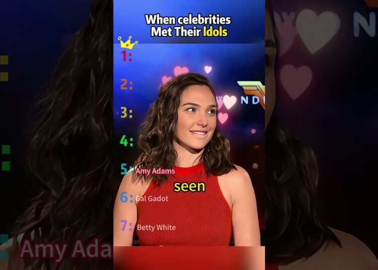 Stars Fangirling Over Other Stars#celebrities #funny #star #entertainment
