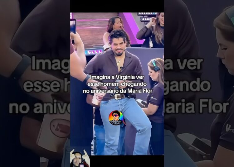 😳 Imagina a Virgínia vendo ISSO no aniversário da Maria Flor! 💥🔥 #shorts #zefelipe #virginia #viral