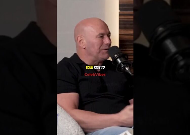😎Dana White😎 Opens Up About His Kids #celebrity  #ufc  #danawhite  #shorts #mma #boxing