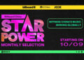 A Billboard China faz parceria com a Tencent Music Entertainment para lançar a seleção mensal Star Power