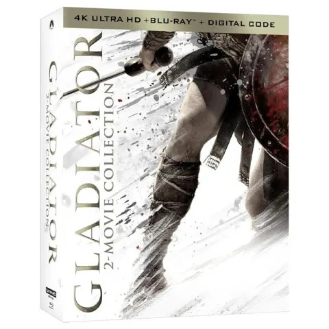 A coleção de siderúrgicos 4K Gladiator 2-Movie tem 25% de desconto