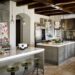 A cozinha de Kourtney Kardashian torna a fazenda industrial aconchegante