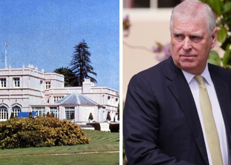 A enorme condição do Príncipe Andrew para deixar Royal Lodge